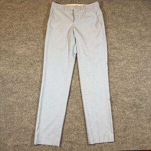 Egara Men's Skinny Fit Stretch Suit Separate Blue Dress Pants 30/32